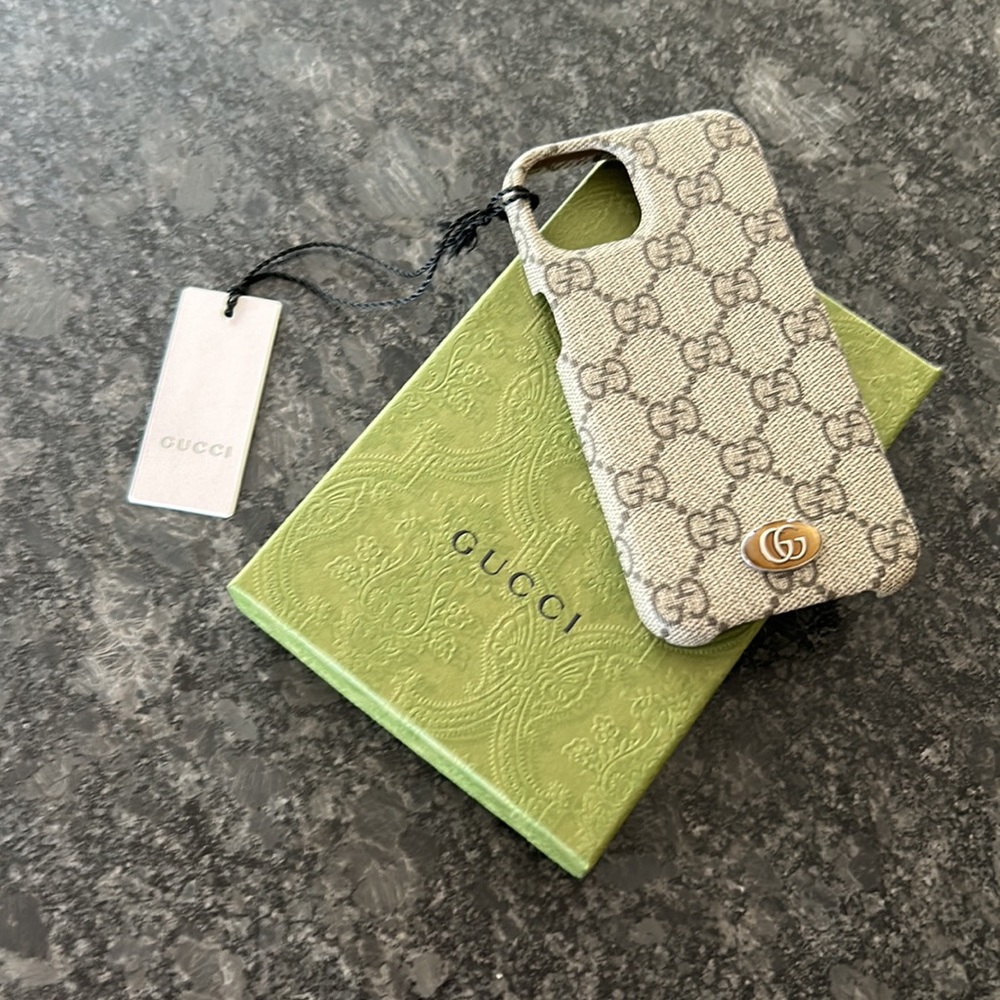 ๐ฆ Gucci GG Supreme Ophidia iPhone 14 Case